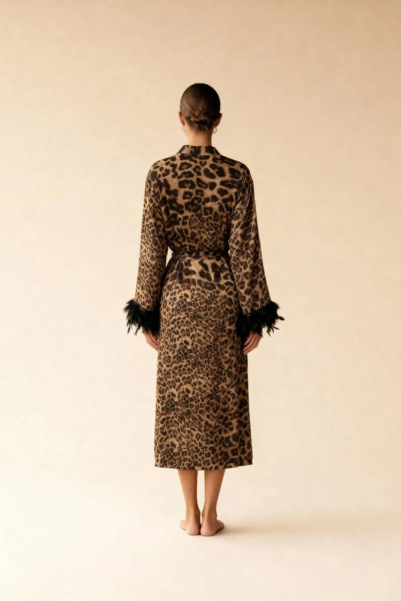 Agata — Leopar desenli sabahlık — Leopar, görünüm 2
