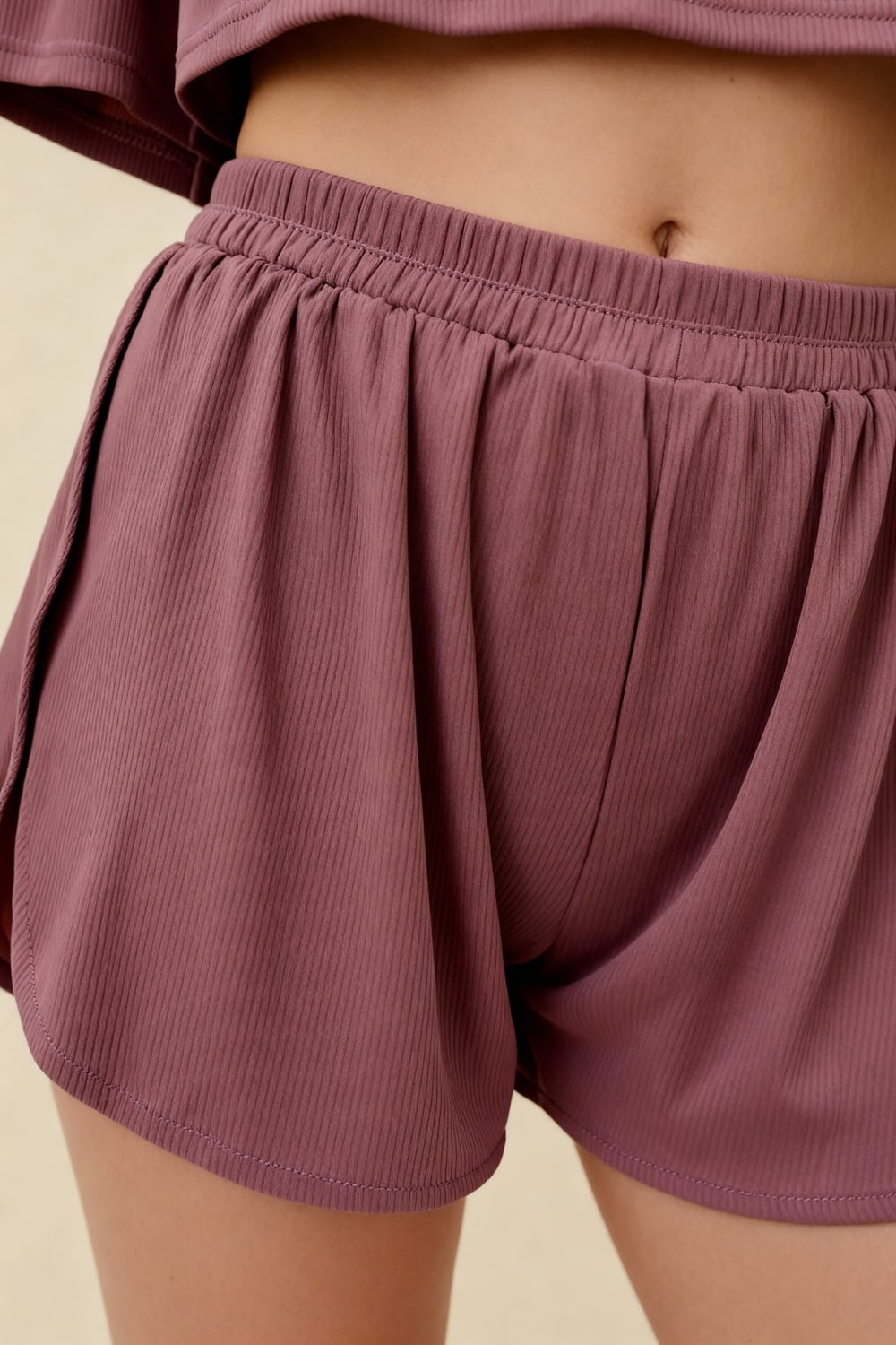 Ofira, gül kurusu 2 parçalı şortlu pijama — ürün görünümü 3